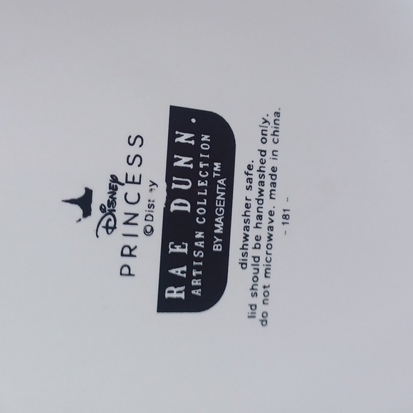 DISNEY RAE DUNN PRIMCESS A DREAM IS A WISH - Picture 6 of 7